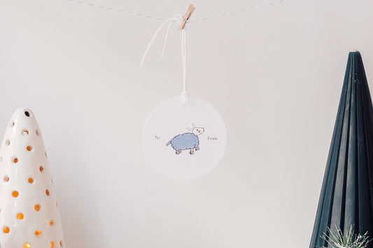 Peace - Set of 10 Gift Tags with String