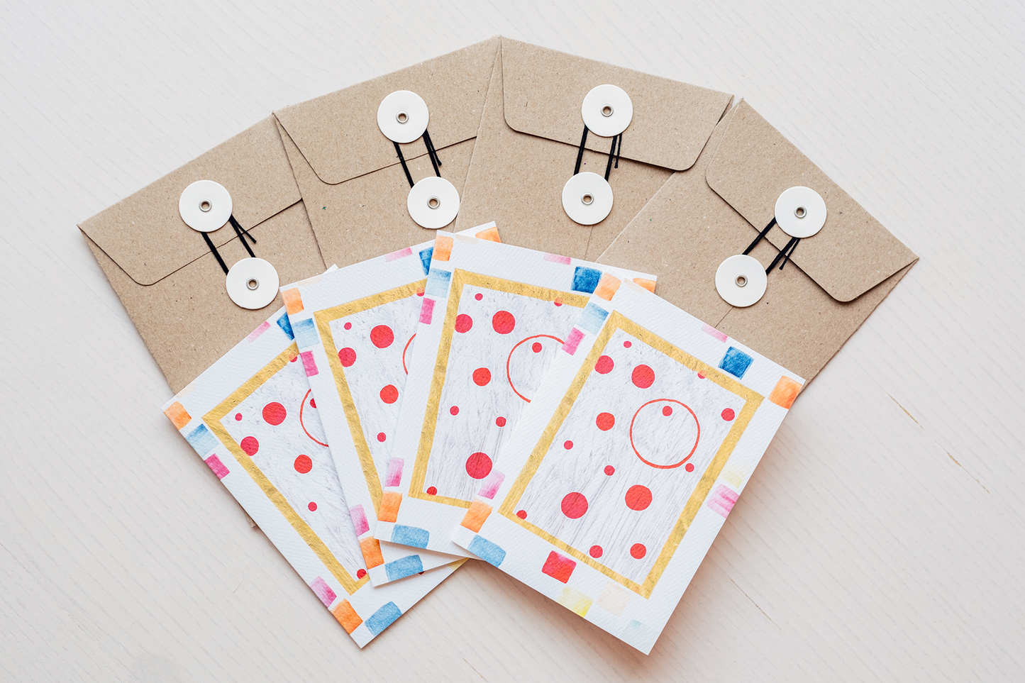 Hephzibah Set of 4 Mini Cards