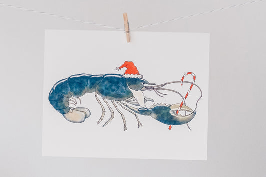 Lobster Claus - Set of 4 Cards