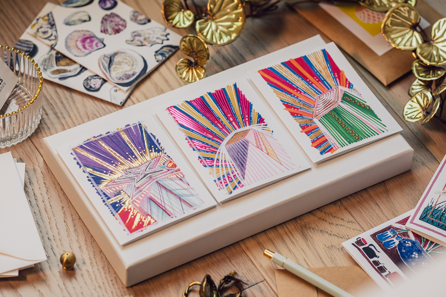 Deep Desire of Every Nation - Set of 3 Blank Cards