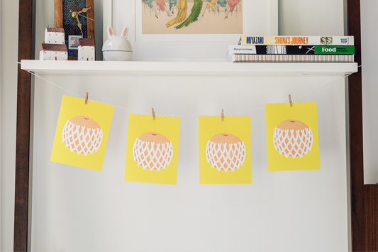 Pear – Set of 4 Blank Cards